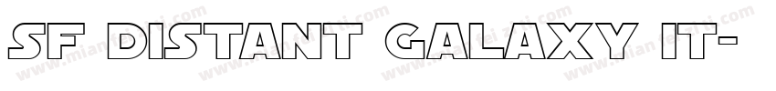 SF Distant Galaxy It字体转换
